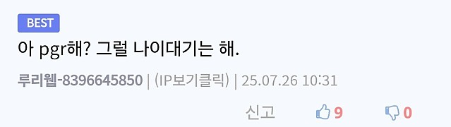 모 사이트의 부기영화 평가