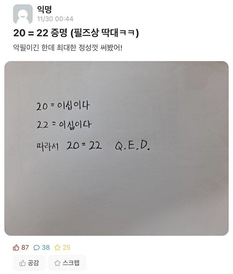 올해 필즈상 결정된 것 같습니다