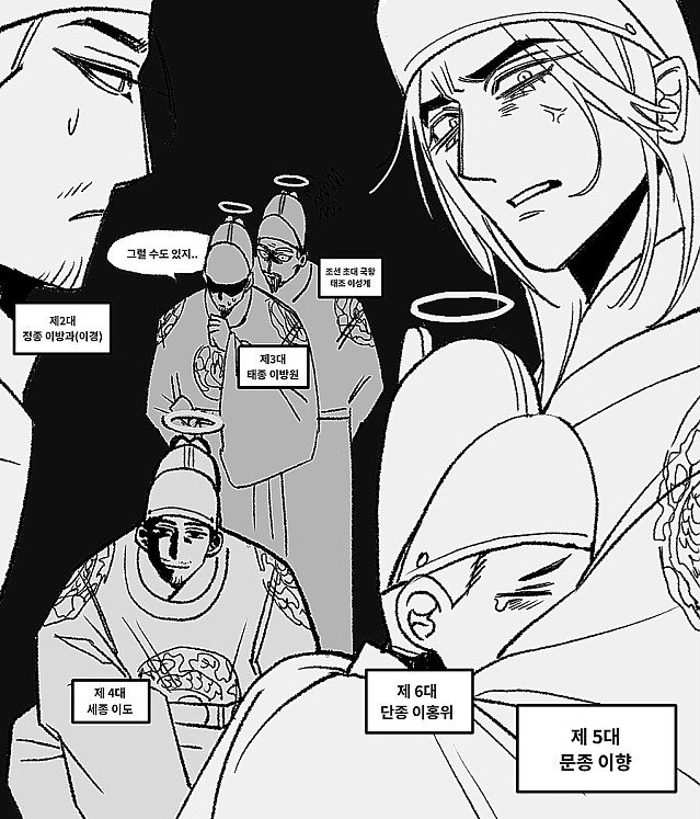 다시 만나게 된 조선 왕들